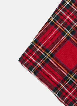 Strofinaccio a scacchi in cotone a nido d'ape