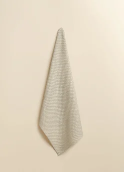 Strofinaccio in cotone bio a nido d'ape