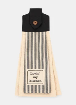 Strofinaccio "Lovin' my kitchen" in cotone