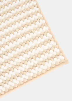 Tappetino in microfibra a righe