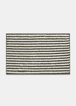 Tappetino in microfibra a righe