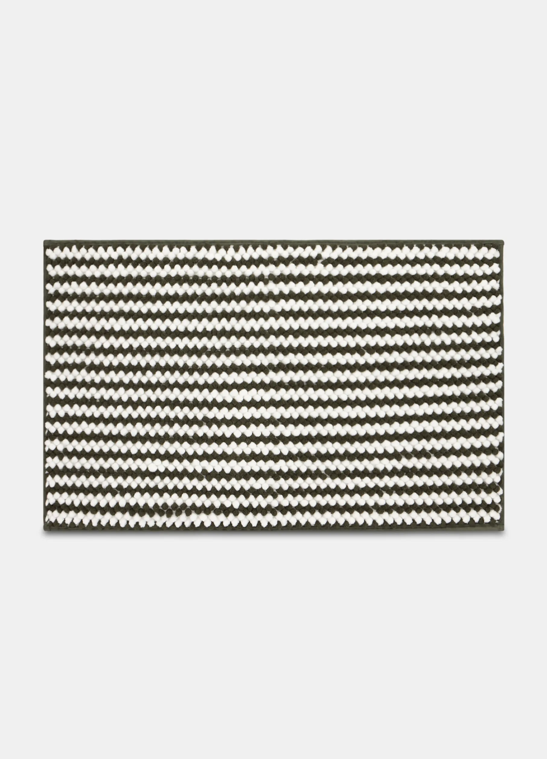 Tappetino in microfibra a righe