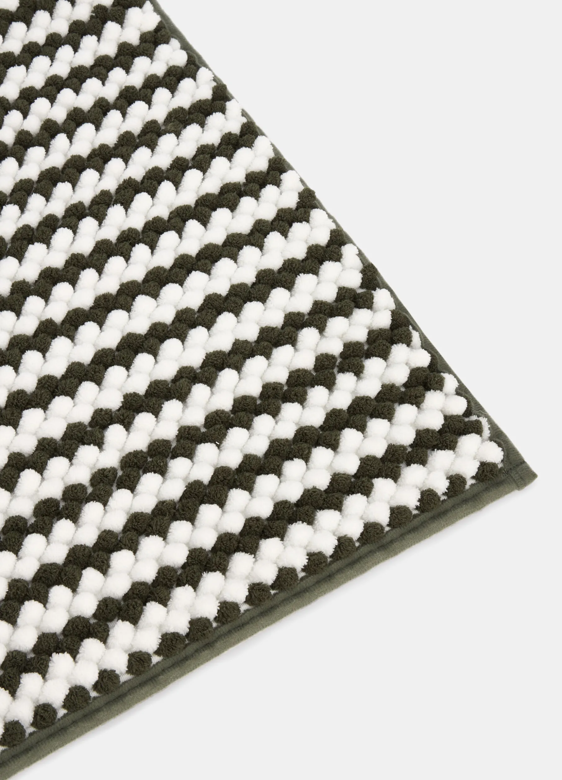 Tappetino in microfibra a righe