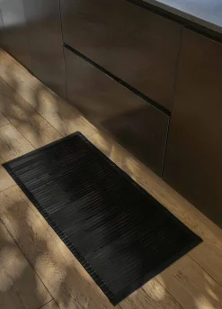 Tappeto da cucina in bambù colorato