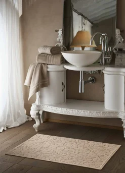 Tappeto in puro cotone jacquard Made in Portugal