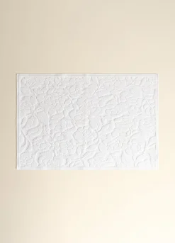 Tappeto in puro cotone jacquard Made in Portugal