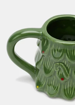 Tazza albero di Natale in ceramica