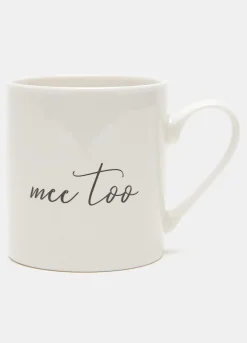 Tazza con coperchio e lettering