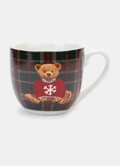 Tazza grande con stampa Teddy Bear