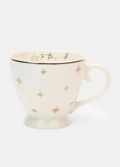Tazza in ceramica con stelle