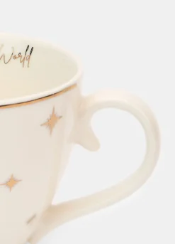 Tazza in ceramica con stelle