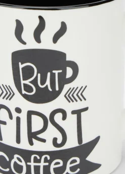 Tazza in porcellana con manico