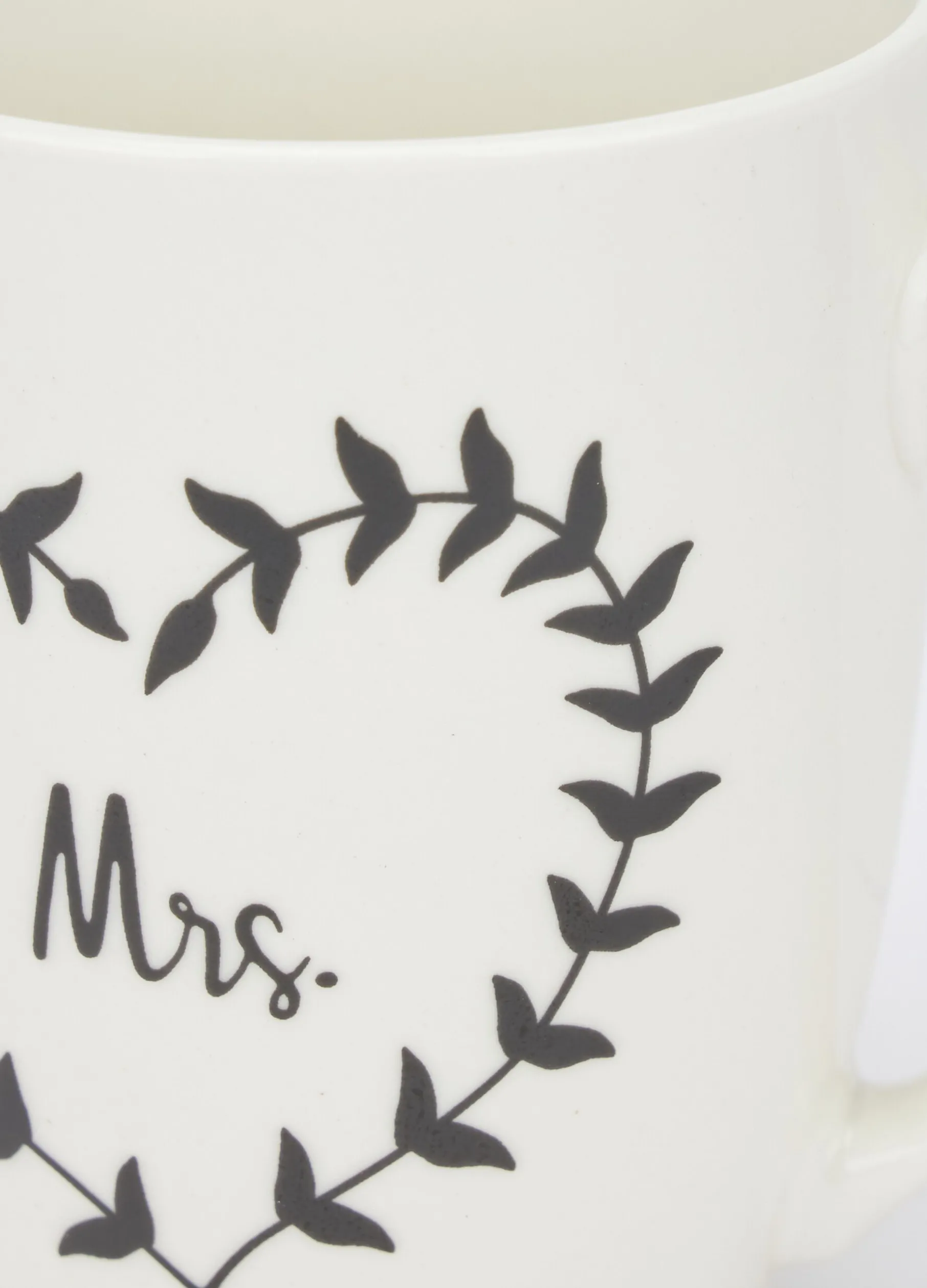 Tazza in porcellana con manico