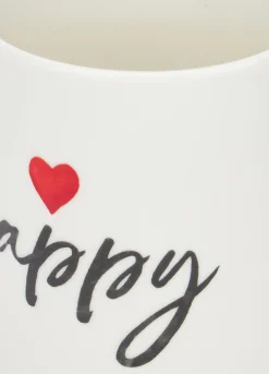 Tazza in porcellana con manico