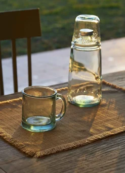 Tazza in vetro riciclato