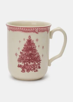 Tazza mug con decorazione natalizia