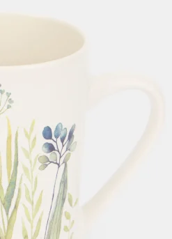 Tazza mug con stampa floreale