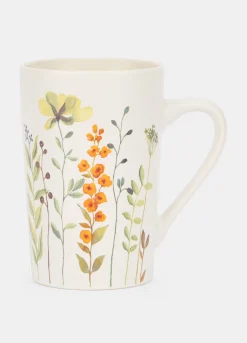 Tazza mug con stampa floreale