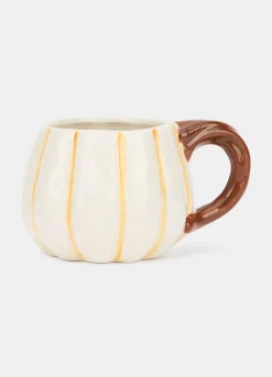 Tazza zucca in ceramica