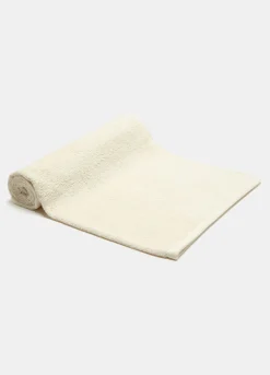 Telo doccia in puro cotone tinta unita