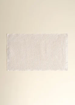 Telo in puro cotone waffle tinto capo Made in Portogallo