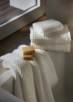 Telo in puro cotone waffle Made in Portogallo