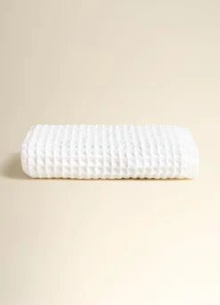 Telo in puro cotone waffle Made in Portogallo