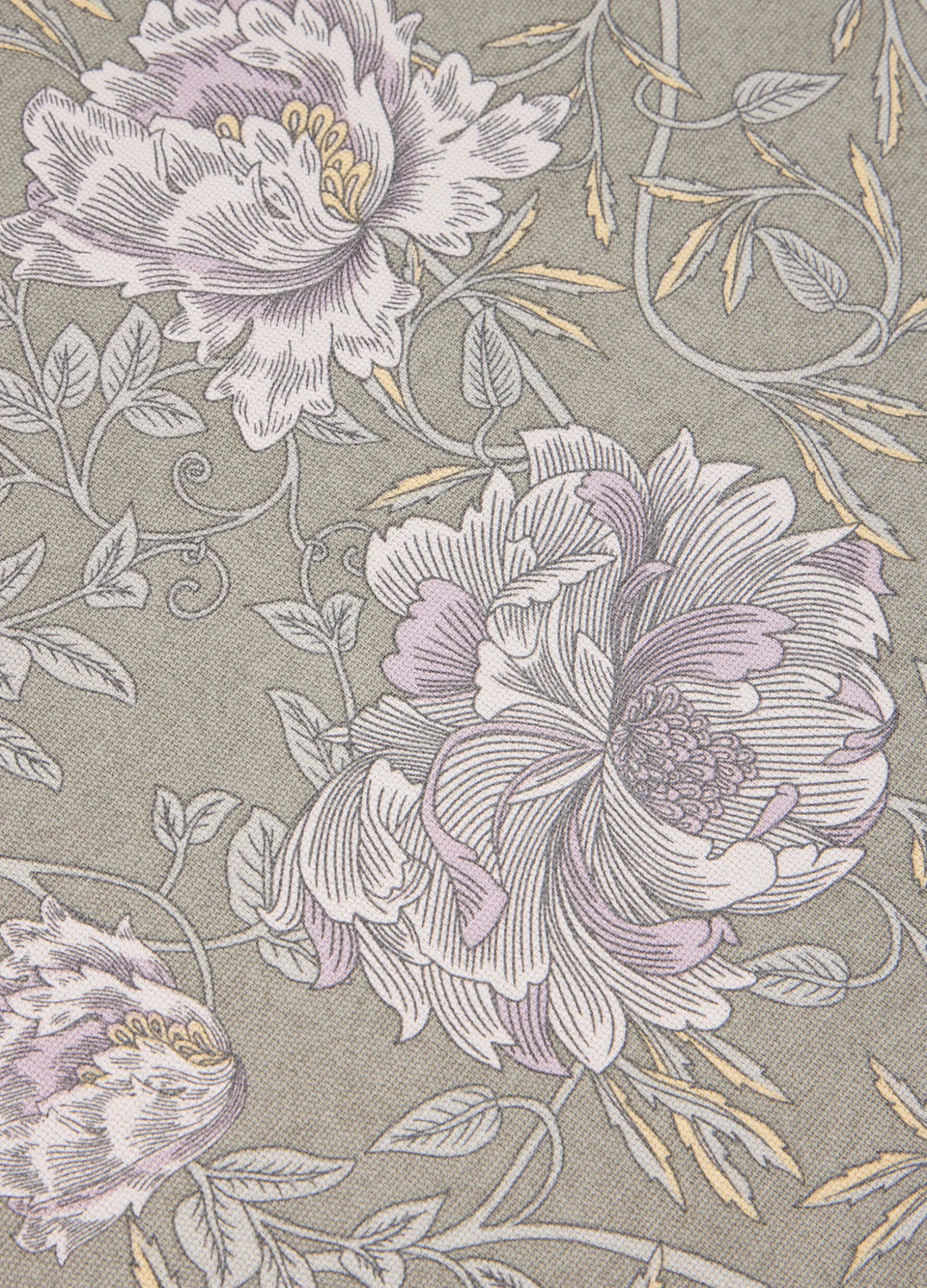 Tovaglia 8 posti con stampa a fiori