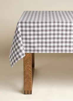 Tovaglia 8 posti in cotone a quadretti