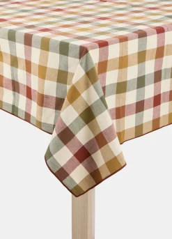 Tovaglia 4 posti in cotone a quadri