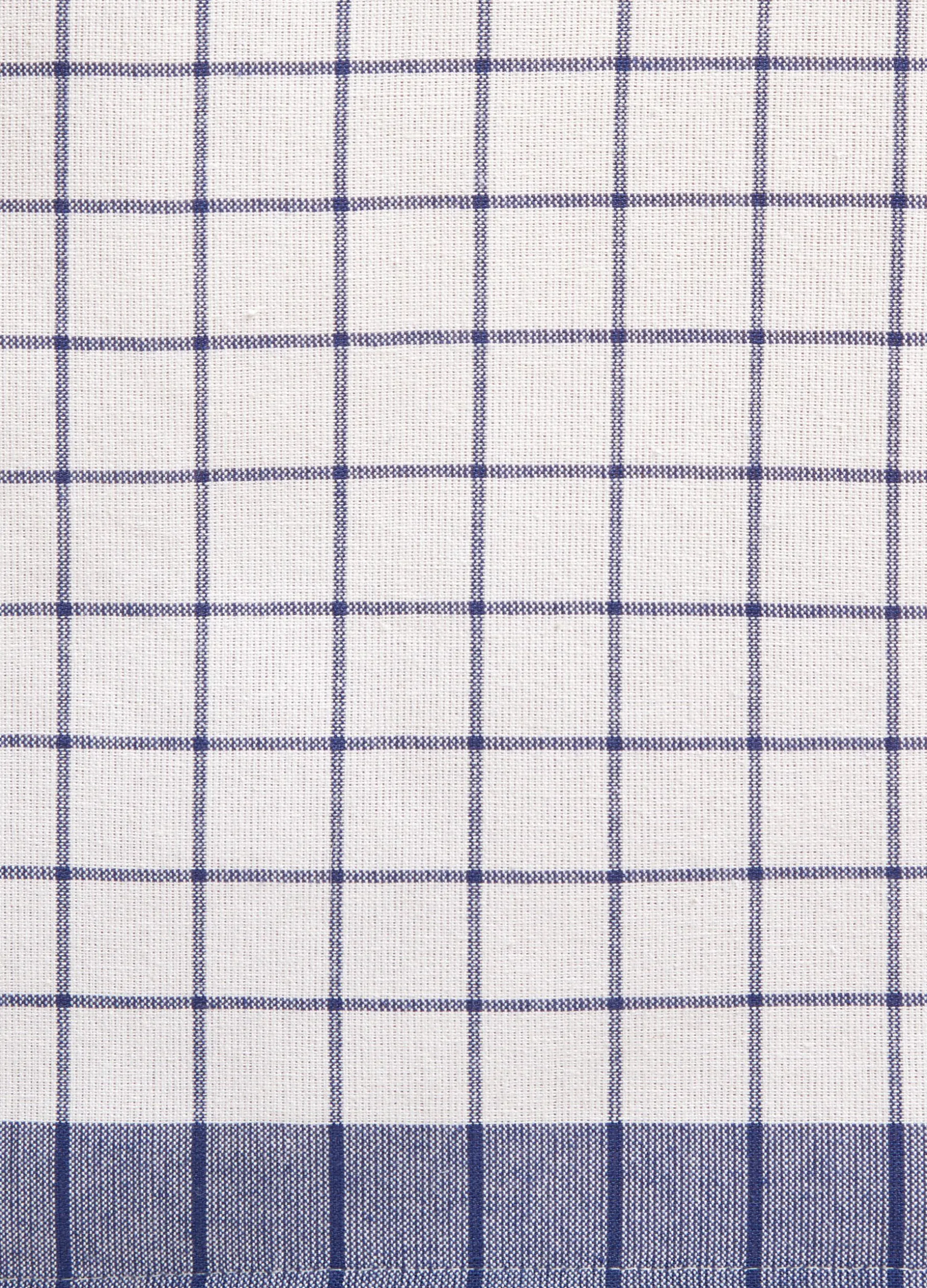 Tovaglia con decoro a quadri