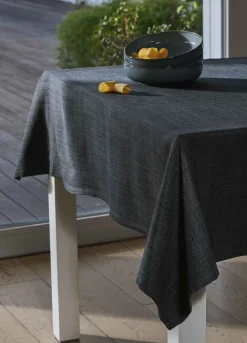 Tovaglia per tavolo rotondo effetto lino