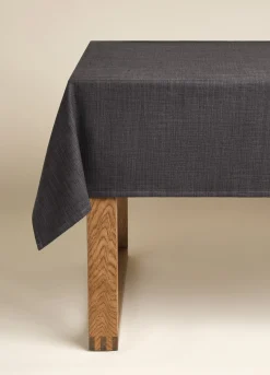 Tovaglia per tavolo rotondo effetto lino