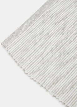 Tovaglietta a costine in puro cotone