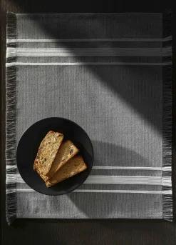 Tovaglietta americana in cotone con frange