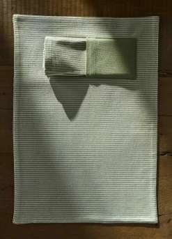 Tovaglietta bio in puro cotone con taschino