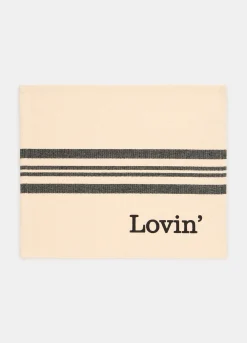 Tovaglietta rettangolare in cotone "Lovin'"