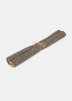 Tovaglietta rettangolare in iuta e cotone