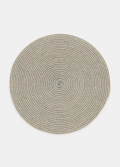 Tovaglietta rotonda bicolore