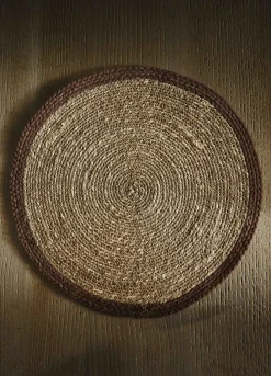 Tovaglietta rotonda in juta