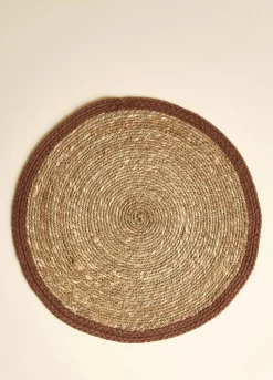 Tovaglietta rotonda in juta