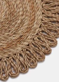 Tovaglietta rotonda in juta