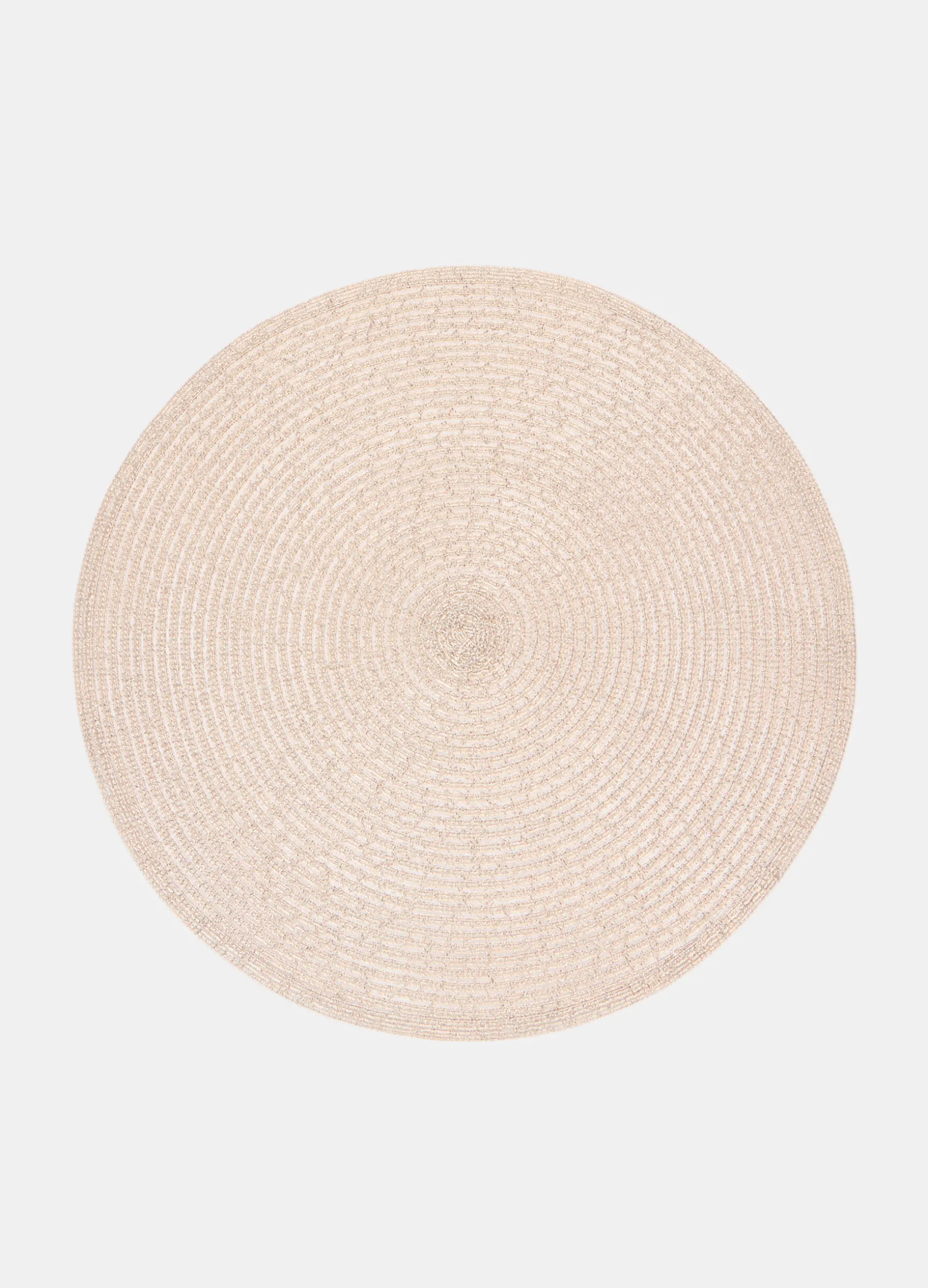 Tovaglietta rotonda intrecciata