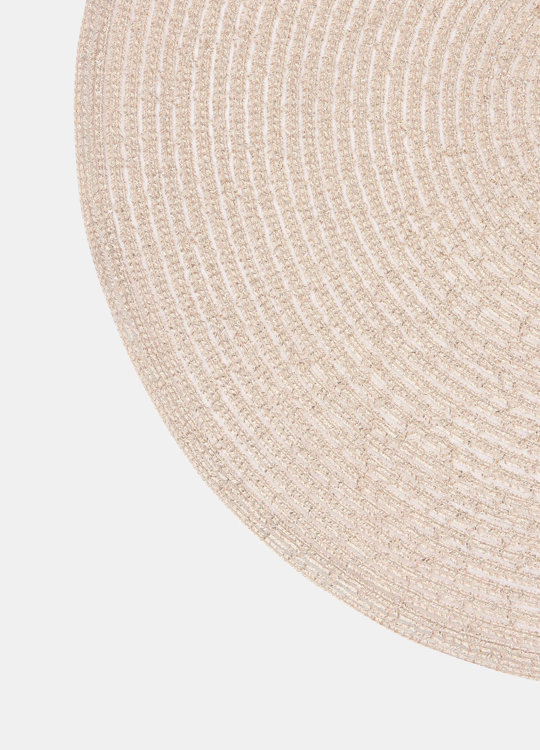 Tovaglietta rotonda intrecciata