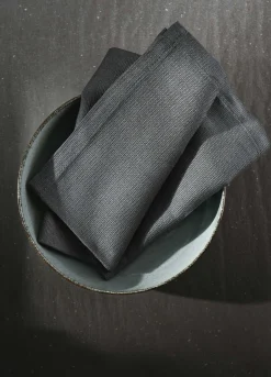 Tovagliolo quadrato in tela di cotone Panama