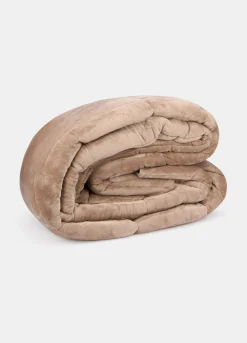 Trapunta a due piazze con peluche