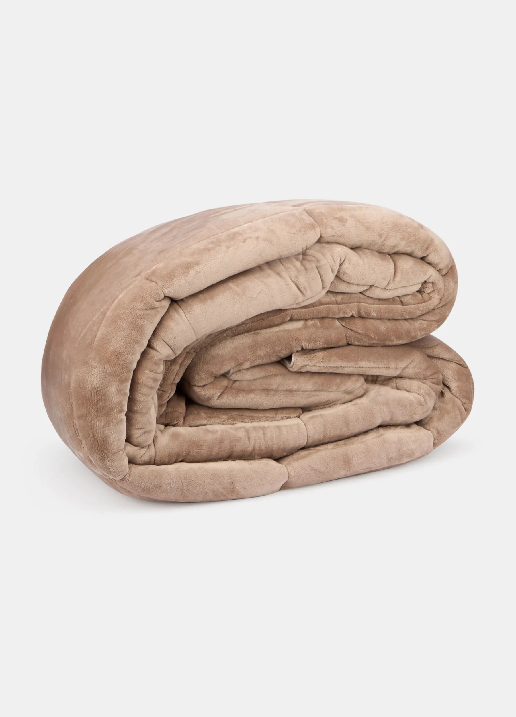 Trapunta a due piazze con peluche