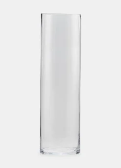 Vaso cilindro in vetro