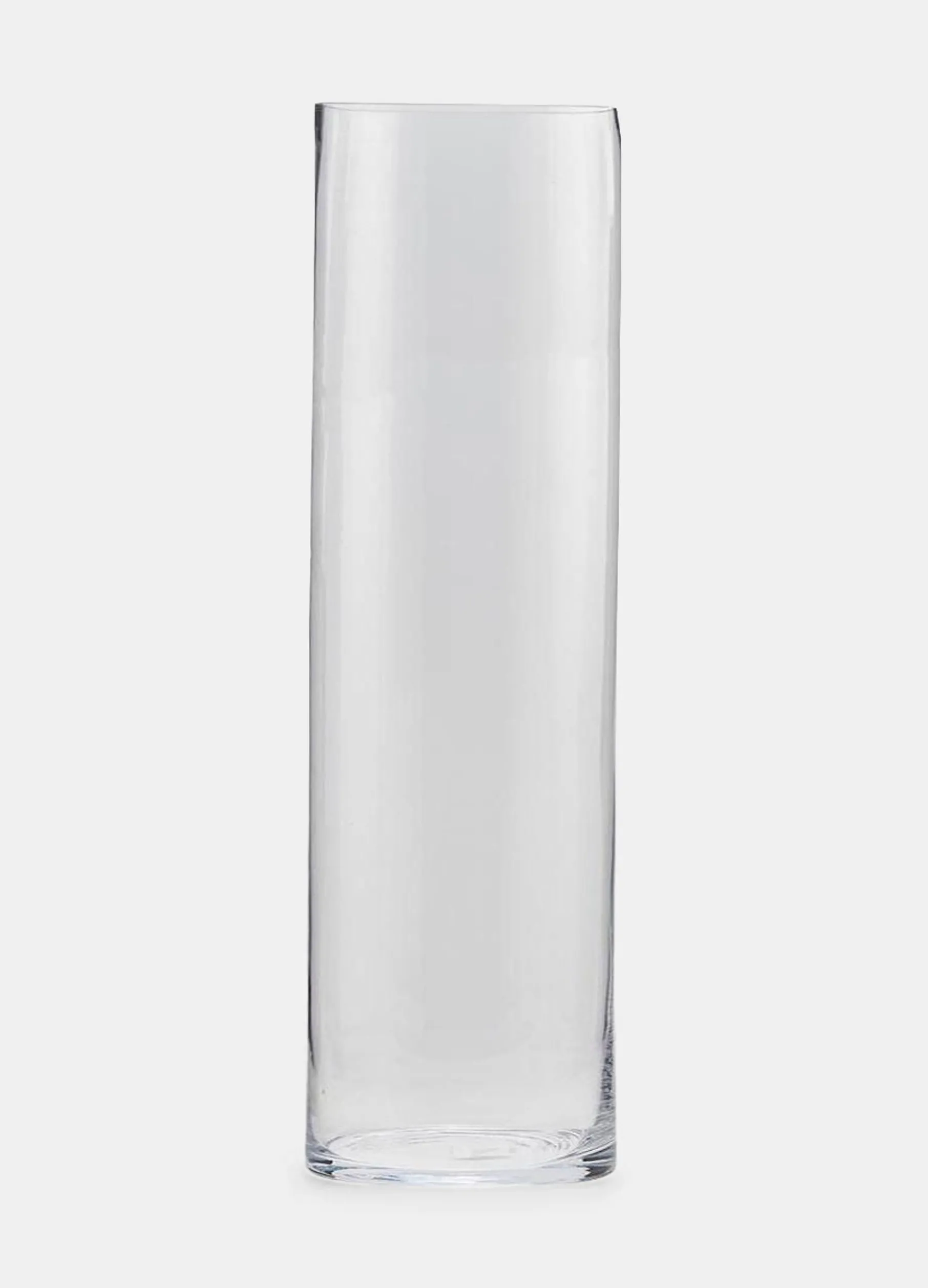 Vaso cilindro in vetro