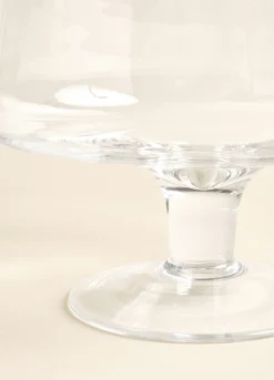 Vaso coppa con piede